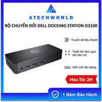 Bộ Chuyển Đổi Dell Docking Station D3100 USB 3.0 - Hàng Chính Hãng - BH 1 năm - Có Xuất VAT