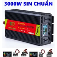 Bộ chuyển đổi điện Sin Chuẩn 3000W-Bộ Đổi Nguồn 12V/24V/48V sang 220V Sin Chuẩn 3000w-ST-3000W-SOYER TECH