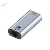 Bộ chuyển đổi Ethernet USB C 1000Mbps Type-C sang RJ45 Cổng Gigabit Card mạng LAN có dây cho máy tính để bàn PC Laptop Điện thoại thông minh