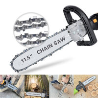 Bộ Chuyển Đổi Gắn Máy Mài Cắt Thành Cưa Xích, Máy Cưa Gỗ Cầm Tay 12inch - Có Tra Nhớt