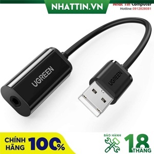 Bộ chuyển đổi giắc cắm USB sang 3.5mm Ugreen 10330