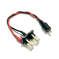 Bộ chuyển đổi giắc loa ampli châu âu cổ ra đầu bắp chuối dài 27cm