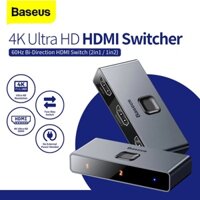 Bộ chuyển đổi HDMI Baseus Matrix (2in1 hoặc 1in2) 4K HD Switch 3 cổng 4K USB Switcher Box