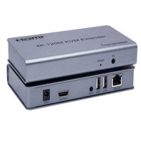 Bộ chuyển đổi HDMI sang cáp mạng LAN 120M có cổng USB