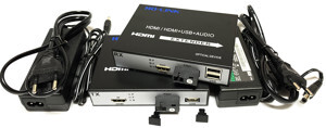 Bộ chuyển đổi HDMI sang quang có cổng USB HL-HDMI-1USB-SC-20T/R