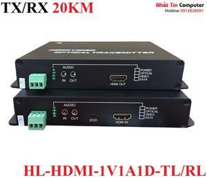 Bộ chuyển đổi HDMI sang Quang AUDIO HL-HDMI-1V1A1D-TR chính hãng