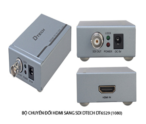 Bộ chuyển đổi HDMI sang SDI Dtech DT 6529 - hỗ trợ 1080P