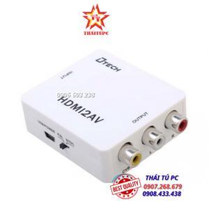 Bộ chuyển đổi HDMI to AV Mini Dtech DT-6524
