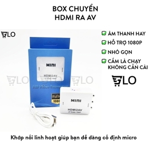 Bộ chuyển đổi HDMI to AV Full HD 1080P - HDMI2AV