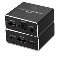 Bộ chuyển đổi HDMI to HDMI + Audio (SPDIF + R/L) Winet gắn cho tivi, âm ly, dàn máy nghe nhạc, phòng chiếu phim