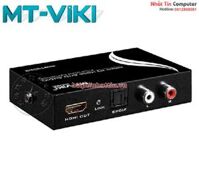 Bộ chuyển đổi HDMI to HDMI + Audio (SPDIF + R/L) MT-HA12 Chính hãng