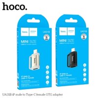 Bộ chuyển đổi HOCO OTG iPhone sang Type-C UA31B chính hãng [BH 1 năm]