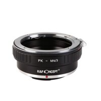 Bộ chuyển đổi K & F cho Pentax K / PK Mount Lens sang Micro Four Thirds MFT M4 / 3 Camera GF5