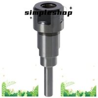 Bộ chuyển đổi khoan chế biến gỗ 8mm đến 12,7mm SIMPLE, 1 / 2 "Shank Black 8mm Shank Router Collet Thanh mở rộng, Máy cắt phay thép Carbon 12,7mm bền bỉ Collet Công nhân cực mở rộng