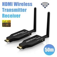 Bộ ChuyểN ĐổI Không Dây 1080p 50m hdmi Sang tv / camera / pc / laptop