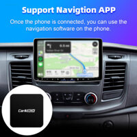 Bộ chuyển đổi không dây goians cho ô tô Carplay Nâng cấp lên không dây cho Carplay Wireless Carplay Dongle cho Android Auto với Google Maps Bt 5.0 Đài phát thanh ô tô dễ dàng để kết nối