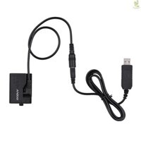 Bộ chuyển đổi khớp nối DC pin giả Andoer ACK-E10 5V (Thay thế cho LP-E10) Tương thích với Canon EOS Rebel T3 / T5 / T6 / T7 / T100 / Kiss X50 / Kiss X70 / 1100D / 1200D / 13 [24NEW]