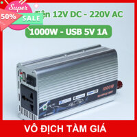 Bộ chuyển đổi Kích điện 1000W 12V DC sang 220V AC biến tần UP-1000A