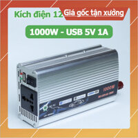 Bộ chuyển đổi Kích điện 1000W 12V DC sang 220V AC biến tần UP-1000A