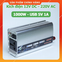 Bộ chuyển đổi Kích điện 1000W 12V DC sang 220V AC biến tần UP-1000A
