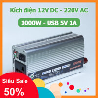 Bộ chuyển đổi Kích điện 1000W 12V DC sang 220V AC biến tần UP-1000A