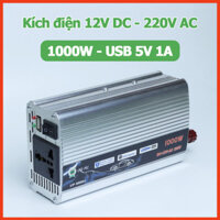 Bộ chuyển đổi Kích điện 1000W 12V DC sang 220V AC biến tần UP-1000A