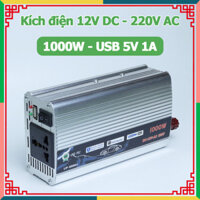 Bộ chuyển đổi Kích điện 1000W 12V DC sang 220V AC biến tần UP-1000A