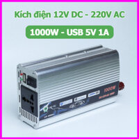 Bộ chuyển đổi Kích điện 1000W 12V DC sang 220V AC biến tần UP-1000A