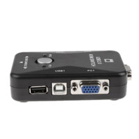 Bộ chuyển đổi KVM SWITCH 2 Cổng USB HDMI Bộ Chia VGA 1080P Chia sẻ phím chuột Từ 2 PC ra 1 màn hình