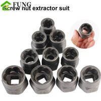 Bộ chuyển đổi lục giác FUNG, Bộ tháo nhanh Bu lông gãy Bộ loại bỏ đai ốc bền bỉ, Bảo trì trục vít chống trượt hiệu quả tiện dụng