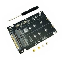 Bộ chuyển đổi m.2 ssd sang u.2 2 trong 1 m.2 nvme sata-bus ngff ssd sang pci-e u.2 sff-8639 bộ chuyển đổi pcie m2 cho máy tính để bàn pc
