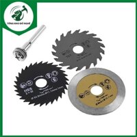 Bộ chuyển đổi máy khoan 4 món - Bộ Lưỡi cưa mini  biến máy khoan thành máy cắt máy cưa _ TKDN