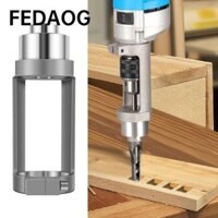Bộ chuyển đổi mũi khoan lỗ vuông FEDAOG, Nhôm đúc dễ sử dụng Giá đỡ cố định, Giá đỡ dụng cụ chế biến gỗ bền chất lượng cao di động
