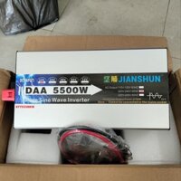 Bộ chuyển đổi nguồn 12v 24v 48v lên 220v 5500W Sóng Sin chuẩn- inverter- DAA5500W