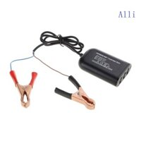 Bộ chuyển đổi nguồn Alli USB 12V 24V sang 5V 2 1A có kẹp 3 cổng Bộ chuyển đổi sạc