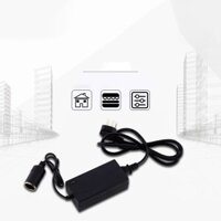 Bộ Chuyển Đổi Nguồn Cho Tẩu Ô Tô 220V Sang 12V, 110V - 12V Kết Nối Từ Tẩu Ô Tô Sử Dụng Cho Máy Hút Bụi, Máy Bơm