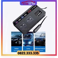 Bộ Chuyển Đổi Nguồn Điện 12V- 24V Sang 220V-200W Cho xe Ô Tô , Xe Hơi Công Suất Tối Đa 150W, Phụ Kiện Ô Tô Tổng Hợp