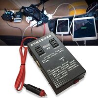 Bộ chuyển đổi nguồn điện chân tẩu 12/24V sang AC 220V-18W cho xe ô tô,xe tải