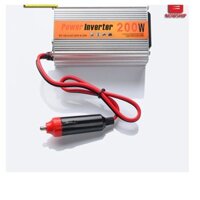 Bộ Chuyển Đổi Nguồn Điện DC 12V Sang AC 110V/220V 200W dùng Cho Xe Ô Tô - Cao Cấp