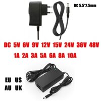 Bộ Chuyển Đổi Nguồn Điện Rjggq11 5V 6V 9V 10V 12V 15V 24V 36V 48V 1A 2A 3A 5A 6A 8A 10A Cho Dải Đèn LED