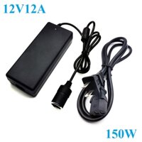 Bộ chuyển đổi nguồn từ 220V sang 12V-12A công suất 150W dạng đầu tẩu - HÀNG CHÍNH HÃNG
