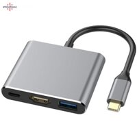 Bộ Chuyển Đổi Nhiều Cổng USB-C Sang HDMI USB 3.1 Type C Sang HDMI 4K Có Cổng Sạc USB 3.0