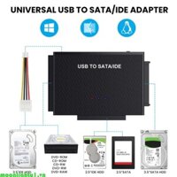 Bộ chuyển đổi ổ cứng moom2 USB3 0 có công tắc nguồn cho ổ cứng SSD 2 5 và 3 5 Inch