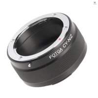 Bộ chuyển đổi ống kính FOTGA Bộ chuyển đổi gắn ống kính có độ chính xác cao Vòng hợp kim nhôm thay thế cho ống kính gắn Contax / Yashica C / Y sang Z5 Z6 Z6II Z7 Z7II Z50 Z-Mount Full Frame Mir Came-226