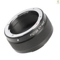 Bộ chuyển đổi ống kính FOTGA Bộ chuyển đổi gắn ống kính có độ chính xác cao Vòng hợp kim nhôm thay thế cho ống kính gắn Contax / Yashica C / Y sang Z5 Z6 Z6II Z7 Z7II Z50 Z-Mount Full Came-211