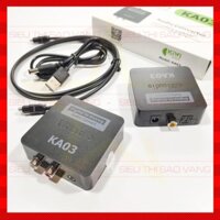 Bộ chuyển đổi optical âm thanh quang học sang AV ra audio KIWI KA03 - BH 12 tháng