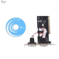 Bộ chuyển đổi PCI sang R232 PCIE sang 2 cổng Thẻ mở rộng nối tiếp PCI-E sang RS232 công nghiệp Phụ kiện chuyển đổi cổng nối tiếp cho máy tính để bàn