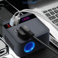 Bộ chuyển đổi phích cắm mm Biến tần ô tô 12V 24V sang 220V Sạc nhanh cho thiết bị