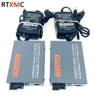 Bộ chuyển đổi phương tiện quang học bằng sợi Gigabit HTB-GS-03 A / B 1000Mbps Sợi đơn 1 cặp