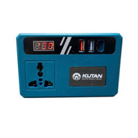 Bộ Chuyển Đổi Pin DC 18V - 21V Ra Điện AC 220V KUTAN ( G1-BCN0214) /Chân phổ Thông kho máy giá xưởng